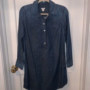 Jcrew Factory Jean Shirtdress